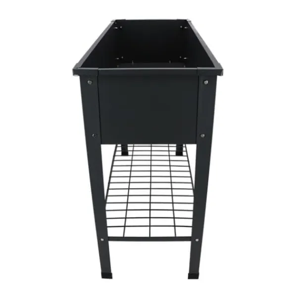 Köksland - Varumärke - Antracitmetal - 100,5 x 40,5 x 80,5 cm - Volym 80L - Lastkapacitet 40kg
