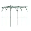 Klattrande Växtstöd, Polyetenbelagd Stålram, Justerbar Struktur, 223 cm x 223 cm x 223 cm, Triangulärt Stöddesign, Förstärkt med Metall Säkerhetsklipp | CDON
