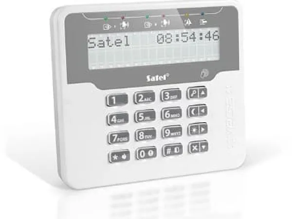 Online KNAPPSATS FÖR LARMCENTRAL VERSA-LCDR-WH SATEL Hemlarmsystem