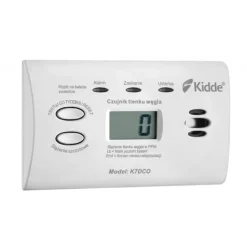 Kolmonoxiddetektor Kidde K7DCO med display Vit