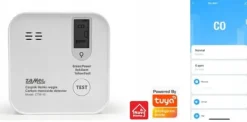 Hot Kolmonoxiddetektorsensor WiFi TUYA CTW-10 GARDI Zamel app Rök- & Koloxiddetektorer