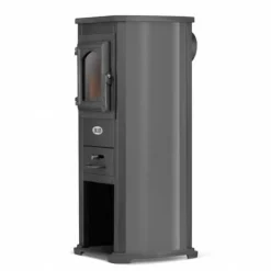 Viking Choice Kominek Ekonomik Lux Vedspis - 8,5kW, Värmer upp till 85m², Modern Design