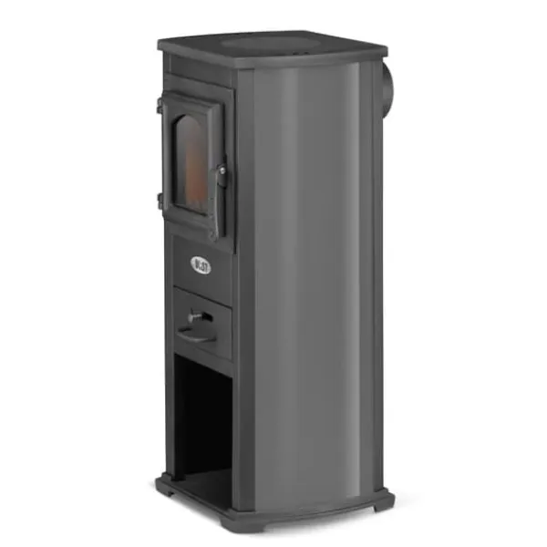 Viking Choice Kominek Ekonomik Lux Vedspis - 8,5kW, Värmer upp till 85m², Modern Design