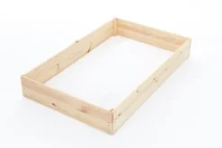 Viking Choice Kompakt 140x80x18 cm Trädgårdsbädd i furu för balkonger & terrasser