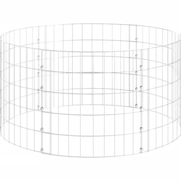 Kompost Ø100x50 cm galvaniserat stål - Kompostbehållare - Kompostlåda - Home & Living