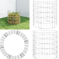 Discount Kompost Ø50x50 cm galvaniserat stål - Kompostbehållare - Kompostlåda - Home & Living Kompostering