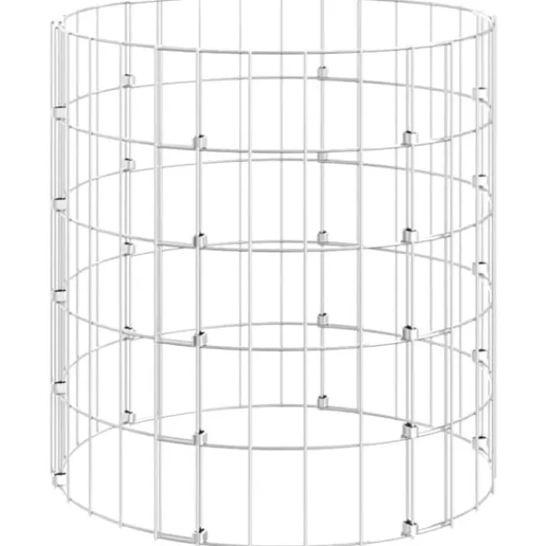 Discount Kompost Ø50x50 cm galvaniserat stål - Kompostbehållare - Kompostlåda - Home & Living Kompostering