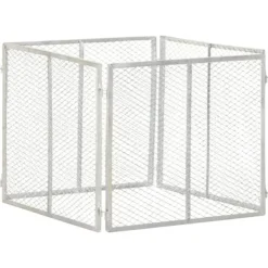 vidaXL Kompost 85x85x70 cm galvaniserat järn