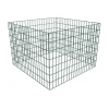 vidaXL Kompostgaller kvadrat 100 x 100 x 70 cm