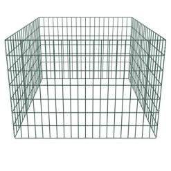 vidaXL Kompostgaller kvadrat 100 x 100 x 70 cm