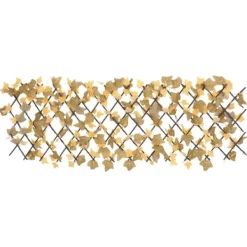 Best Konstväxt lönnlöv spaljé expanderbar orange 180x60 cm Valvbågar, Spaljéer, Bersåer & Pergolor