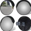 Konvex trafikspegel 30 cm PC-plast svart - Trafikspegel - Trafikspeglar - Home & Living