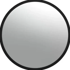 Konvex trafikspegel för inomhusbruk | Diameter: Ø40 cm | Färg: Svart | Material: Akryl Säkerhetsspeglar