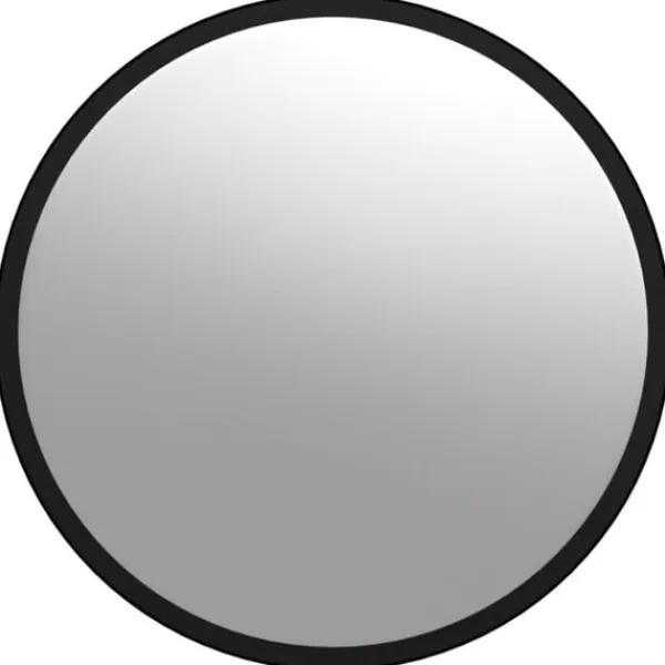 New Konvex trafikspegel inomhus svart Ø40 cm akryl Säkerhetsspeglar