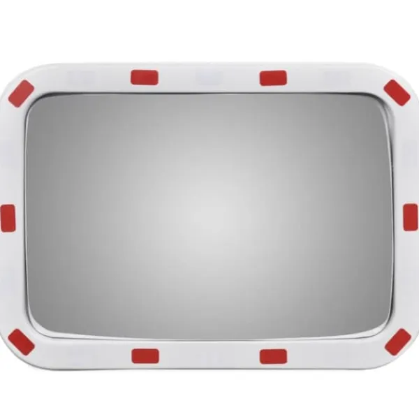 Konvex trafikspegel PC-Plast 40 x 60 cm med reflexer - Trafikspegel - Trafikspeglar - Home & Living