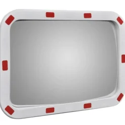 Konvex trafikspegel PC-Plast 40 x 60 cm med reflexer - Trafikspegel - Trafikspeglar - Home & Living