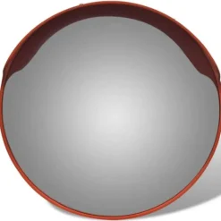 Konvex trafikspegel PC-Plast 45 cm utomhusbruk orange - Trafikspegel - Trafikspeglar - Home & Living
