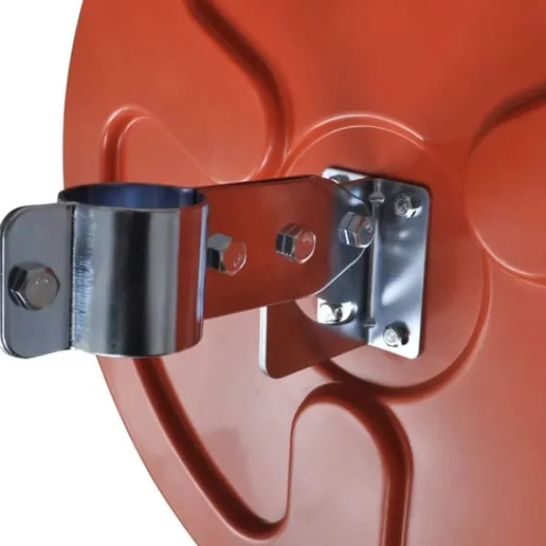 Konvex trafikspegel PC-Plast 45 cm utomhusbruk orange - Trafikspegel - Trafikspeglar - Home & Living