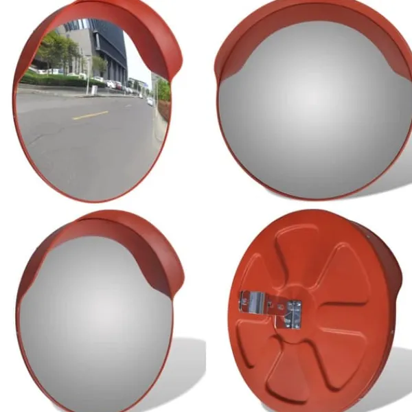 Online Konvex trafikspegel PC-Plast 60 cm utomhusbruk orange - Trafikspegel - Trafikspeglar - Home & Living Säkerhetsspeglar