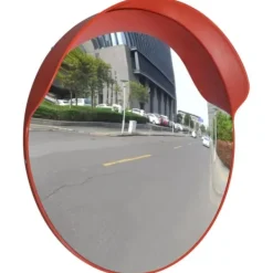 Online Konvex trafikspegel PC-Plast 60 cm utomhusbruk orange Säkerhetsspeglar