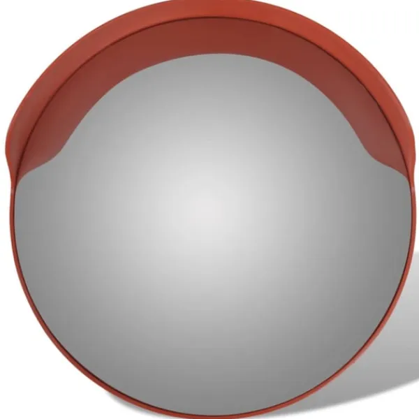 Online Konvex trafikspegel PC-Plast 60 cm utomhusbruk orange Säkerhetsspeglar