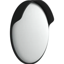 Discount Konvex trafikspegel utomhusbruk svart Ø60 cm polykarbonat - Trafikspegel - Trafikspeglar - Home & Living Säkerhetsspeglar