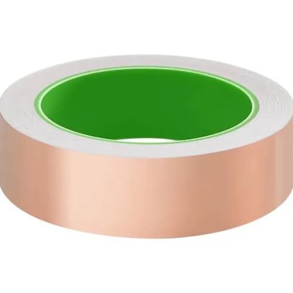 Koppartejp 2000x5 cm - Dubbelsidig och flexibel | Färg: Koppar | Material: Miljövänlig koppar Markduk & Fiberduk