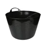 Sale Korg flexibel 22 liter svart Trädgårdskorgar