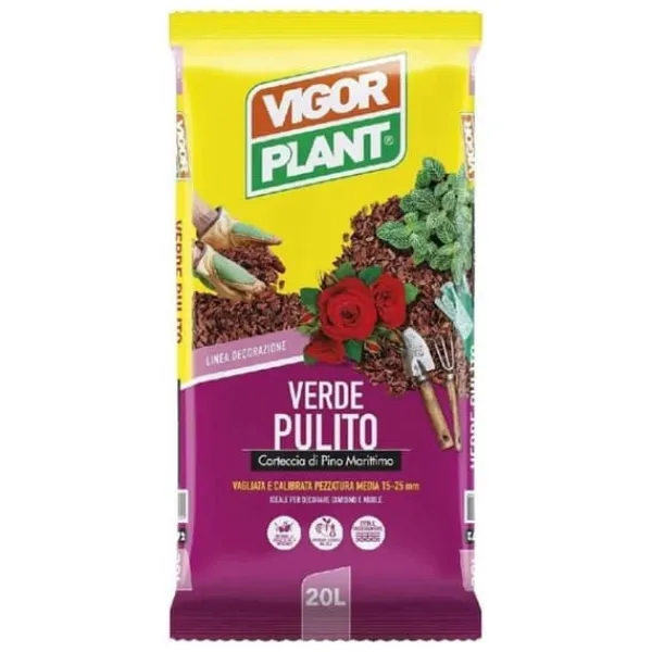 Discount KOTTEK VED 15-25MM 20LT VIGORPLANT Komposttäckning