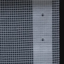 Clearance Kraftig Leno Presenning 260 g/m² - Skydd för växthus, möbler & mer | Färg: Vit | Storlek: 1,5x10 m Växthus