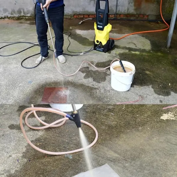 Hot Kärcher K2-K7 mässingsanslutning sandblästringskit keramiskt munstycke 3m slanglans 460mm Trädgårdsmaskiner