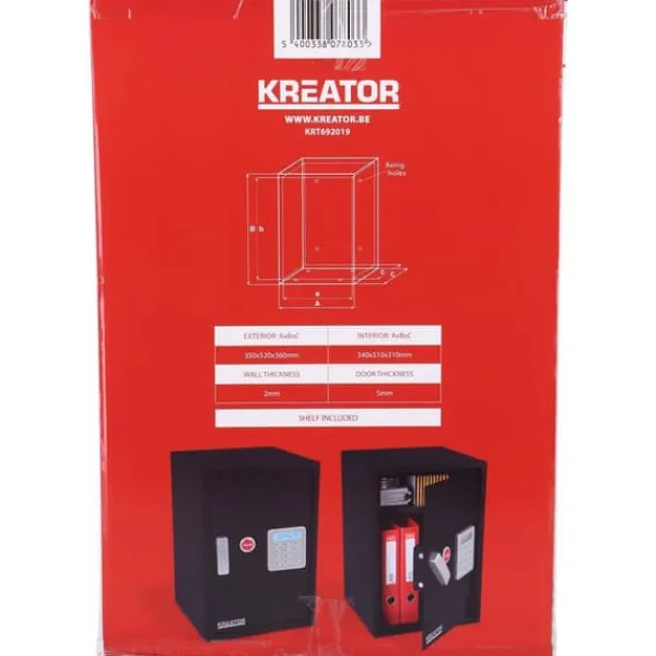 Kreator Kassaskåp 350x520x360 Mm