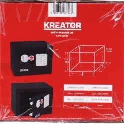 Kreator Kassaskåp 230x170x170 Mm