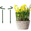 Sale Krukstöd - Stöd för Växter & Blommor - 4 delar set - 24 cm Krukor & Växtbehållare