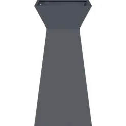Kubiskt växtställ i antracit - Modern växtdisplay för inomhus & utomhus | Färg: Antracit | Storlek: 35x35x73 cm