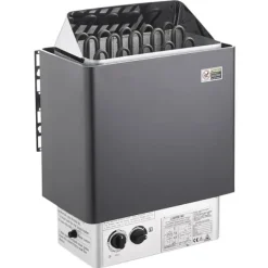 8KW Elektrisk Bastuvärmare, Inbyggd Kontroll, Anpassad för 8-12 m³ Hemma Spa