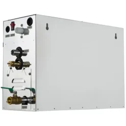 Outlet 9KW ånggenerator för SPA-rum, digital display, 35℃-55℃, bastu, hem & kommersiell ånggeneratorsats. Bastu