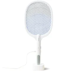 Clearance Laddad 2 i 1 Anti-insekt racket med UV-ljus Elecfly InnovaGoods LASER SKADDJUR FÖR TRÄDGÅRDEN Flugsmällor