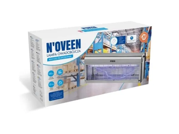Lampa för insektsbekämpning NOVEEN IKN1030 PROFFESIONAL SAFETY TUBES
