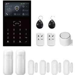 Larm System, Trådlös Anslutning, Smart Hem Kompatibilitet,2G GSM Kit C, EU-plugg
