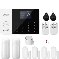 Larm System, Trådlös Anslutning, Smart Hem Kompatibilitet,C-2G-EU