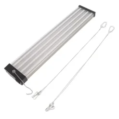 Online LED Fullspektrum Ljus Professionell 192 LED Hängande Växtlampa för Inomhusväxter 100‑277V EU-kontakt Kit För Växt- & Örtplantering