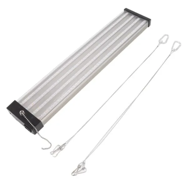 Online LED Fullspektrum Ljus Professionell 192 LED Hängande Växtlampa för Inomhusväxter 100‑277V EU-kontakt Kit För Växt- & Örtplantering