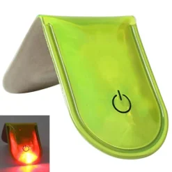 LED Ljus Magnetiskt Clips Säkerhet Löpning Natt Camping Aktiviteter - Fluorescerande Säkerhetslampor