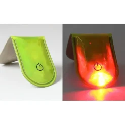 LED Ljus Magnetiskt Clips Säkerhet Löpning Natt Camping Aktiviteter - Fluorescerande Säkerhetslampor