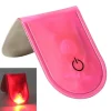 LED Ljus Magnetiskt Clips Säkerhet Löpning Natt Camping Aktiviteter - Rosa