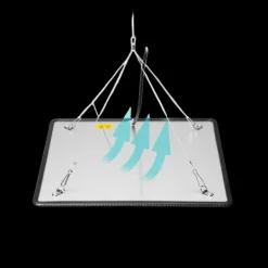LED växtbelysning Odlingsljus 225 LED-pärlor rött/blått/vitt ljus Kit För Växt- & Örtplantering