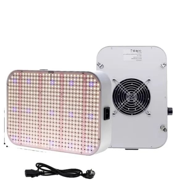 Clearance LED Växtlampa, Full Spektrum, Dimmbar,100W Kit För Växt- & Örtplantering