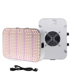 New LED Växtlampa, Hög Effektivitet Design, Mångsidigt Ljus Spektrum,120W Kit För Växt- & Örtplantering