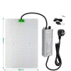 Hot LED Växtlampa, 120W eller 240W alternativ, dimbar, fullspektrum,120W Kit För Växt- & Örtplantering